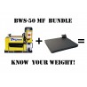 Scrap wire stripping machine BWS-50 MF and weigh scale bundle