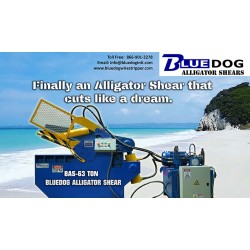 Heavy Duty Hydraulic Alligator Shear for scrap metal - BAS-63 TON