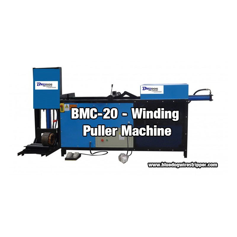 Scrap Electric Motor Dismantling Machine - BMC-20 Winding Puller