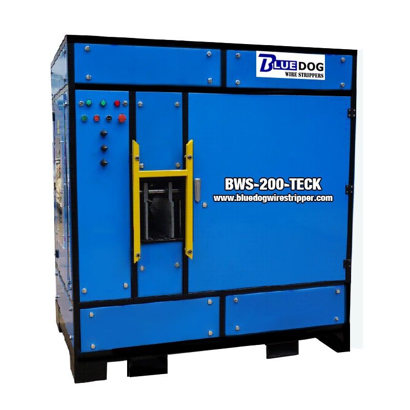 BWS-200-TECK Largest Cable Stripping Machine on the Market