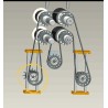 BWS-100v2 - Main Chain Bottom Gear Assembly