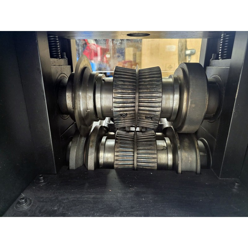 Rear View of a BWS-120 HD Industrial Cable Stripper