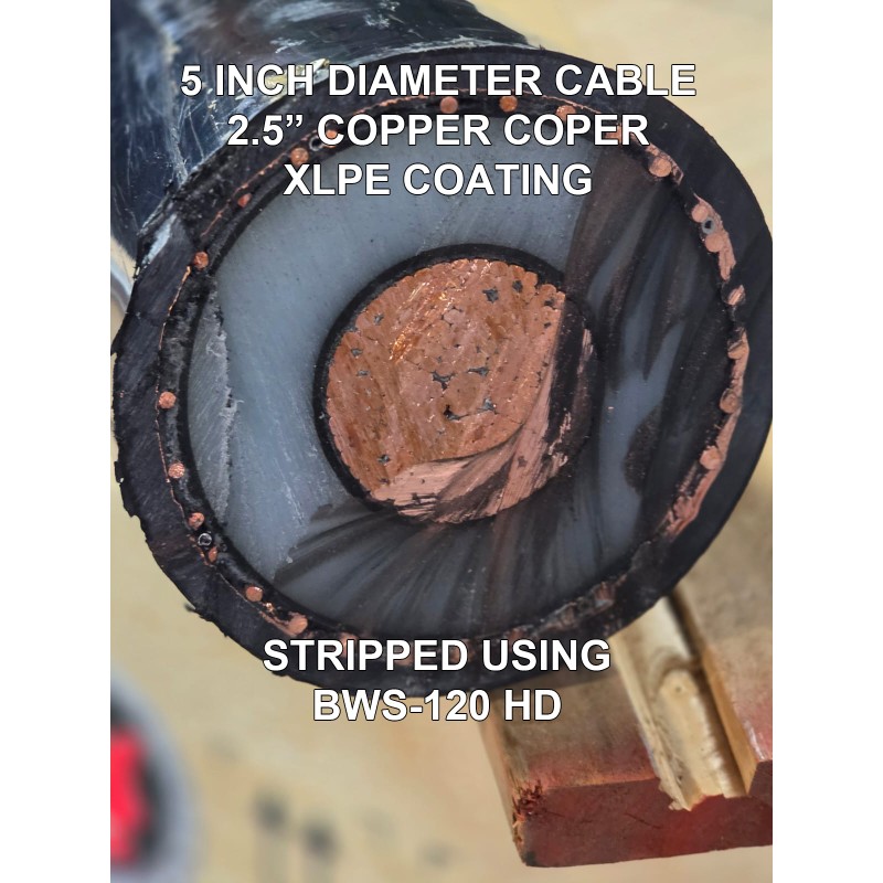 BWS-120-HD Industrial Cable Stripper