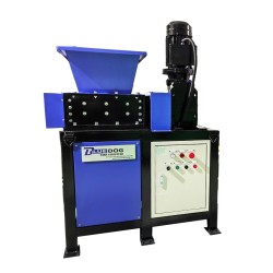 Single Phase Shredder - BDS-500-HD - 500 lbs/hr output