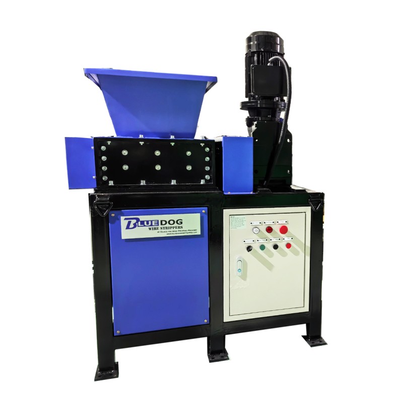 Single Phase Shredder - BDS-500-HD - 500 lbs/hr output