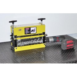 drill powered manual wire stripping machine