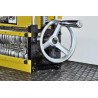 manual wire stripping machine with hank crank