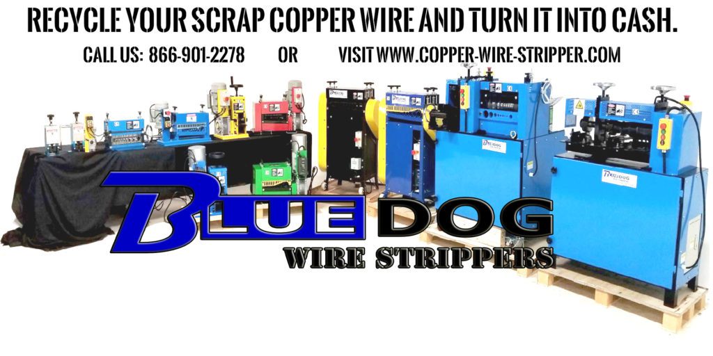 Scrap copper wire machines for recycling