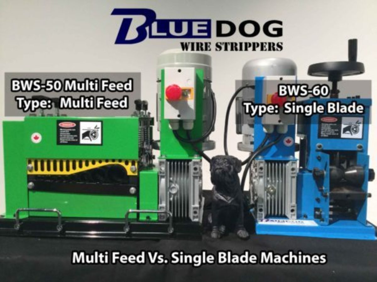 Automatic wire stripping machines